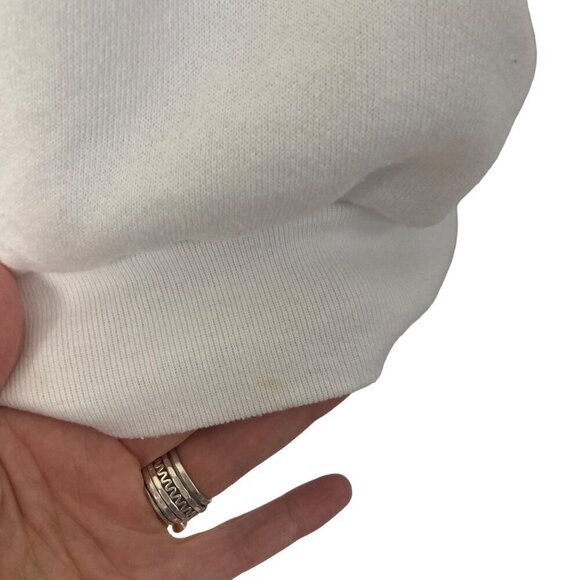 Vintage 90s Stomp North American Tour Sweatshirt XL Fruit Of The Loom White - Picture 3 of 7